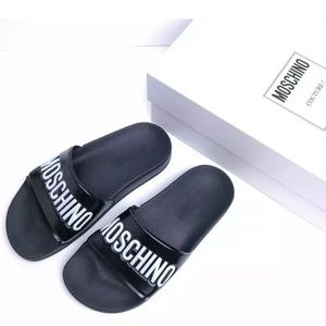 New in Box Authentic Moschino Slides